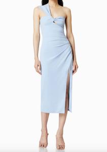 Платье цвета Fawn небесно-голубого цвета ELLIATT