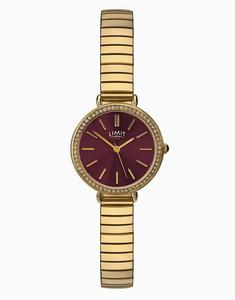 Классические женские круглые золотые аналоговые часы 26 мм в золоте Limit