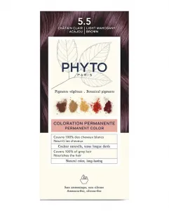 Постоянный цвет color Phyto, Castaño Claro Caoba 5.5