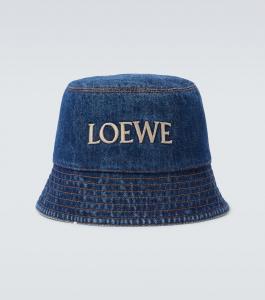 Джинсовая панама с логотипом Loewe, Denim Blue