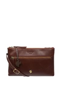 Кожаный клатч через плечо 'Minnow' Conkca London, коричневый
