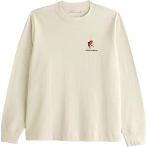 Футболка мужская Abercrombie＆Fitch, Ecru