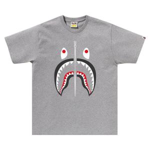 Футболка BAPE Shark Tee, Grey