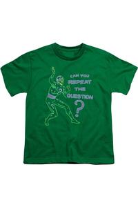 Футболка с коротким рукавом для подростков Batman Repeat Gildan, зеленый