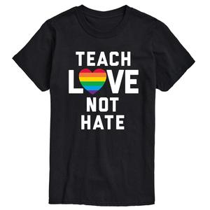 Мужская футболка Teach Love Not Hate Hate Licensed Character