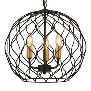 Подвесной светильник searchlight Finesse II, 41x94x41 см