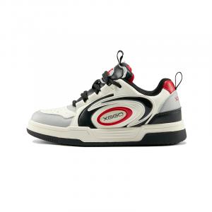 XIANGGUAN XGGO Whirlwind No.1 Collection Пухлые кроссовки Износостойкие противоскользящие низкие скейтерские унисекс Элегантный серый, цвет Elegant Gray