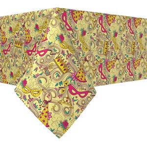 Прямоугольная скатерть, 100% полиэстер, 60х120 дюймов, Пурим.