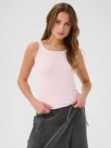 KAcarna майка с широкими бретелями и облегающим кройком из хлопка KAFFE