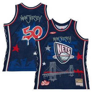 Футболка Mitchell & Ness x Tats Cru New Jersey Nets Hardwood Classics Unbranded