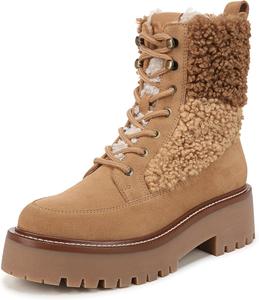 Женские туфли Sam Edelman Elliot, Golden Caramel Multi Shearling