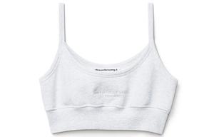 Женский бюстгальтер Alexander Wang, светло-серый меланж