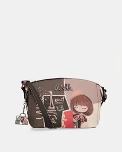 Сумка с короткой ручкой и ремнём через плечо Mademoiselle Anekke, многоцветный