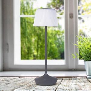 Настольная лампа Näve Emmi, железо/пластик - 1-светлый - серый