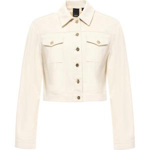 Джинсовая куртка SS26 для женщин PINKO, светло-оранжевый