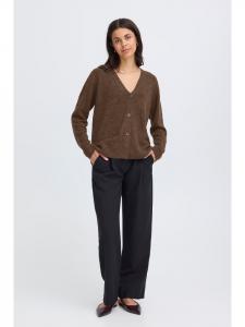 Fransa Кардиган с длинным рукавом FRELISE, стандартный крой, цвет Rain Drum Melange