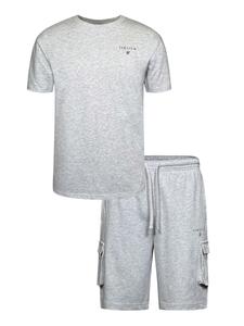 Рубашка SikSilk, пятнистый серый