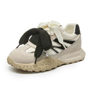 KEJIANNI Скользоустойчивые, износостойкие, дышащие, легкие, увеличивающие рост женские кэжуал кеды низкие бежевые, цвет Beige