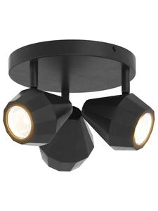 Home24 Круглый потолочный светильник ILKA черного цвета