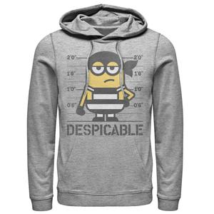 Мужской пуловер с капюшоном Minion Despicable Licensed Character