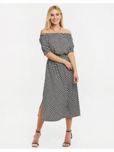 Платье до колена Threadbare, черный