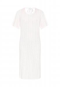 DreiMaster Vintage Вязаное платье в цвете Off White