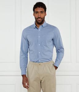 Рубашка из шамбре Regular fit Calvin Klein, синий