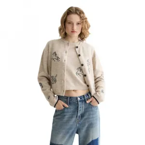 Кардиган Scotch & Soda U9B01080T, бежевый