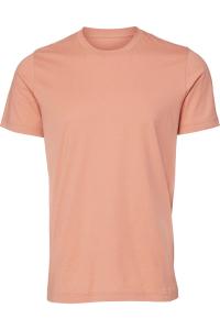 Футболка унисекс из джерси с круглым вырезом и коротким рукавом из парусины BELLA + CANVAS