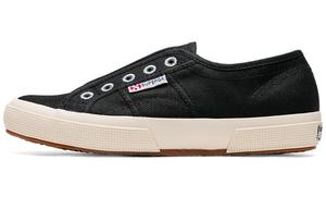 Кеды унисекс с низким верхом черного цвета Superga