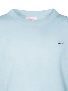 Вышитый свитер Bice Sun68, синий