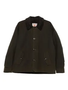 Куртка с вельветовым воротником Baracuta, коричневый