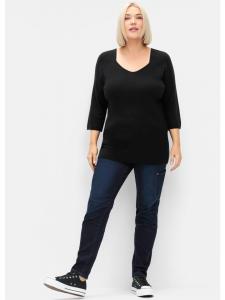 Свитер sheego, черный