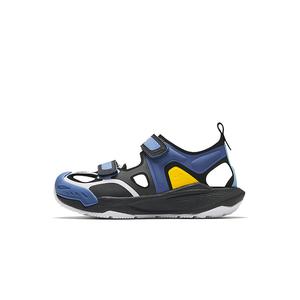 Детские сандалии с низким верхом, устойчивые к скольжению и износу, для детей 3–7 лет Antakids, черный/синий