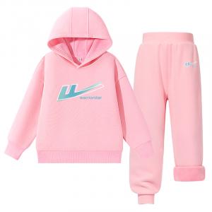 Детская повседневная спортивная толстовка с капюшоном Moderate WARRIOR, розовый/h gradient pattern-розовый/h gradient синий k