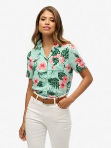 Рубашка для пляжного отдыха Superdry, Luna Rose Mint