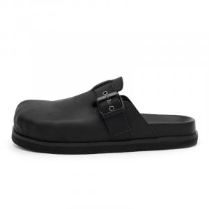 LOHAN·SIR Сандалии мужские черные, износостойкие, с закрытым носком и защитой от скольжения