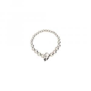 Браслет Alexander Mcqueen, серебряный