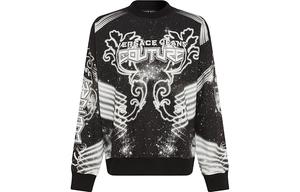 Свитшот Space Couture с длинным рукавом VERSACE JEANS COUTURE, черный