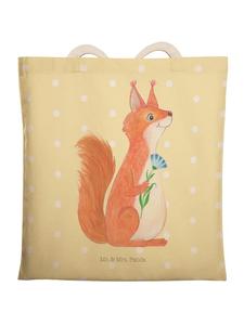 Шоппер Mr. & Mrs. Panda, желтый пастельный