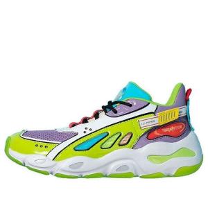 Толстые кеды бабочка x toys полная мобилизация Li-Ning, зеленый