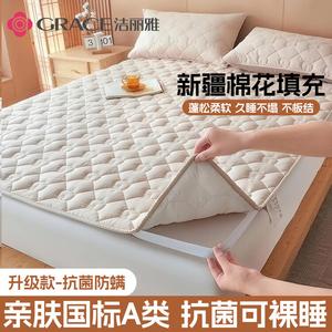 Jie Liya Наматрасник 120х200 см, 3 предмета, 100% хлопок, класс А антибактериальный, цвет Yanyasofa - Coffee