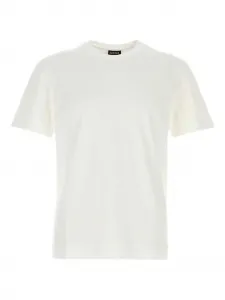 Футболка с круглым вырезом Zegna, белый
