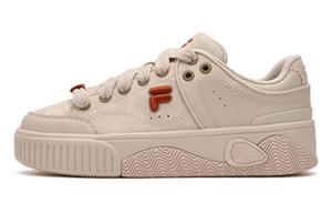 Футболка Stack Skate 'Бежево-розовый' Женские FILA FUSION, Розово-коричневый