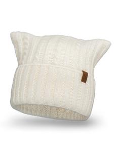 Шапка Vivisence 70117, экрю