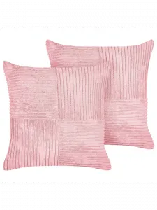 Декоративная подушка Beliani 2er Set Deko MILLET, розовый