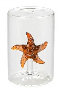 Солонка Atlantis Starfish 8,5 x 5,5 x 5,5 см Balvi, прозрачный