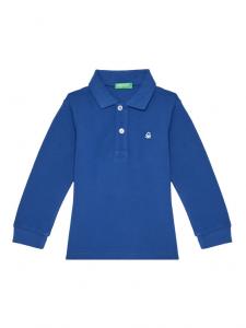 Поло regular fit 3089G3009 United Colors Of Benetton, синий