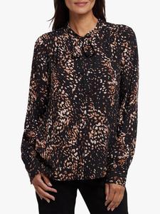 Топ с завязкой на шее Abstract NYDJ, Multi