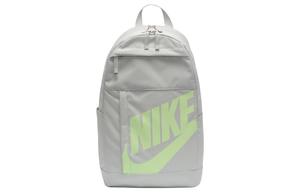 Nike Переработанный полиэстеровый рюкзак унисекс светло-серебристый и туманно-зеленый, Light Silver & Mist Green